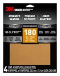 3M™ SandBlaster™ Advanced Sanding Sheets with NO-SLIP GRIP™, 20180-G-4, 180 grit
