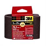 3M™ Sanding Belt, 9264NA-2, 3 in x 21 in, Fine, 120 grit, 2pk