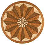 Bellevue 36^ Medallion, prefinished