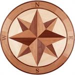 Wood medallion shown in American Cherry, American Walnut, Maple(Available in ...