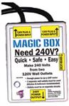 Ceno Magic Box, Use 2-120V circuits to make 240V t