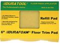 Duratool 6" Floor & Trim Pad - Refill
