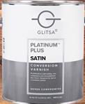 Glitsa Platinum Plus Matte Conversion Varnish w/required hardner, GAL