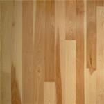 Hickory, 25/32^ X 3^, Select & Btr, unfinished flooring, 1-7', Green River
