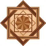 Wood medallion shown in American Cherry, Brazilian Cherry, Maple, Wenge(Available ...