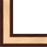 Wood border and cornershown in Brazilian Cherry, Maple, Wenge(Available in ...