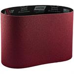 Norton 7-7/8^ X 29-1/2^ Red Heat cloth belt #100, Best (ceramic alumina)