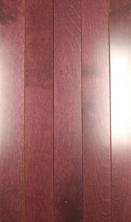 PG Model Birch flooring, Select grade, 3/4' X 2 1/4', Charlemagne color satin 3
