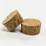 Red Oak side grain flat head plug, 1/4^ X 3/8^