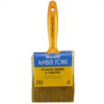 Wooster 1123 4^ Amber Fong Brown China Bristle Brush