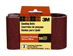 3M™ Sanding Belt, 9274NA-2, 3 in x 24 in, Coarse, 50 grit, 2pk