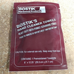 Bostik's Hand Cleaner Towels, pack