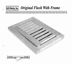 Unfinished White Oak Flush (w/frame) Vent, 4 ^ X 12^ (duct) Original style