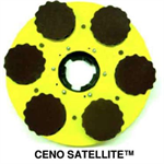 Ceno Satellite 16^, w/ 6 4^ Heads, Includes Riser & Clutch Plate