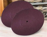20^ Medium Maroon non-woven conditioning pad