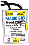 Ceno Magic Box, Use 2-120V circuits to make 240V t