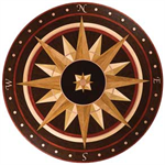 Post Modern 36^ Medallion, unfinished