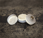 Safeglides Felt Floor Protectors, 7/8^, Tap in, White, CTN/150